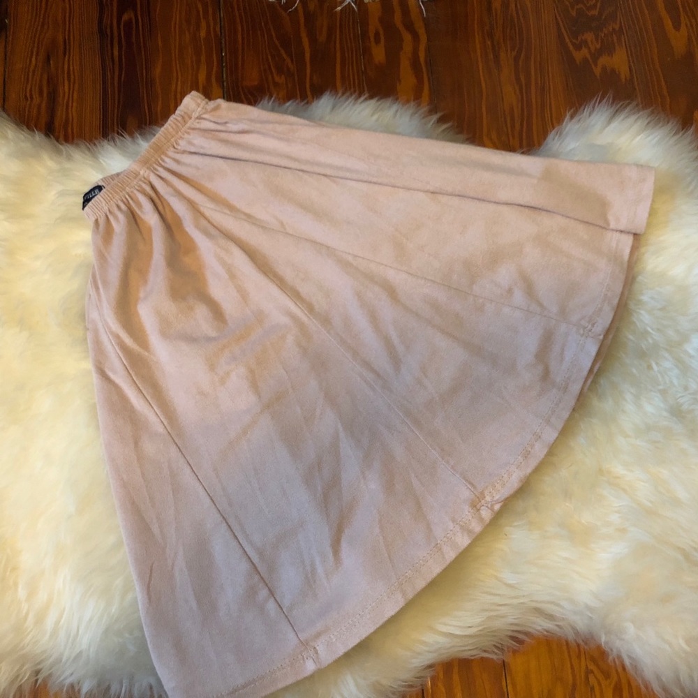 Brandy Melville Pink Skater Skirt